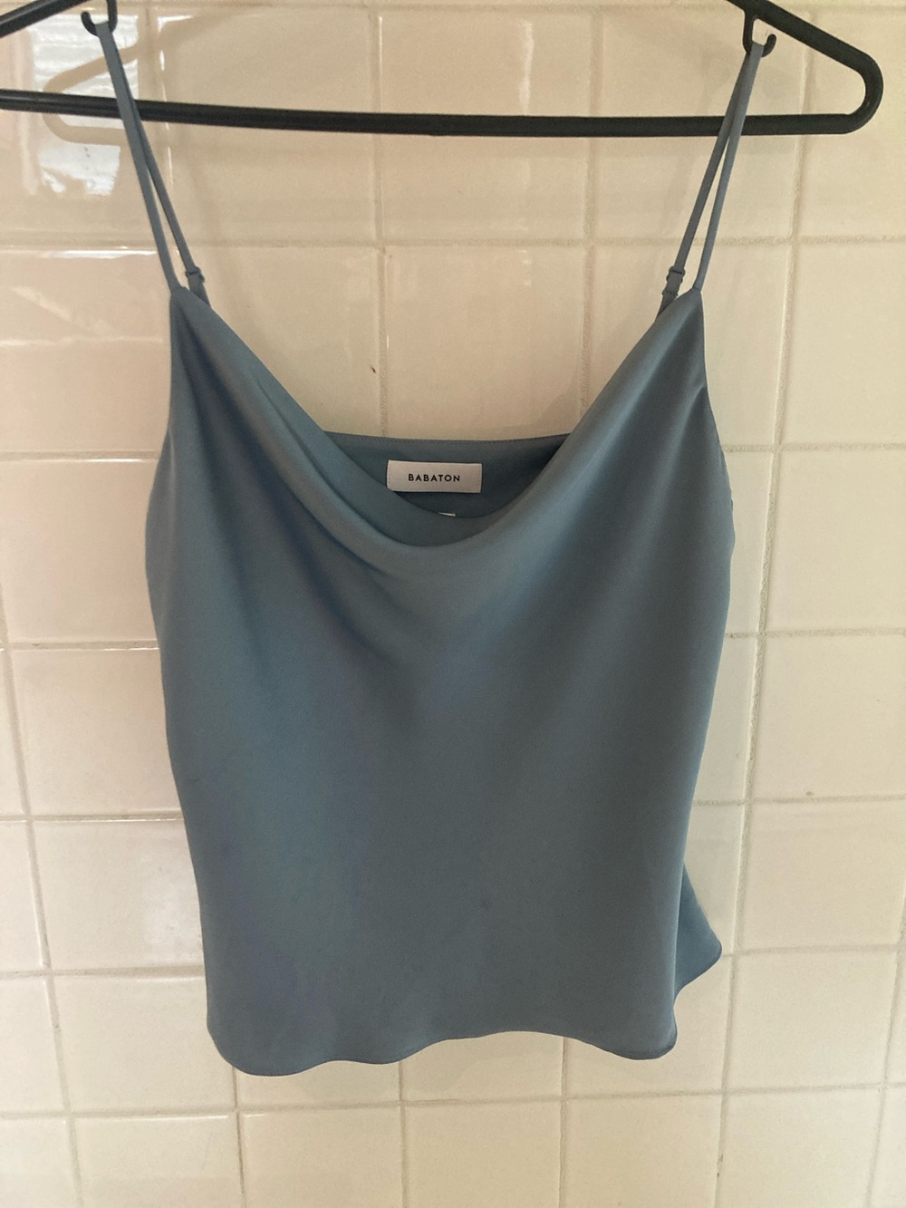 Babaton double layer camisole size small adjustable strap polyester